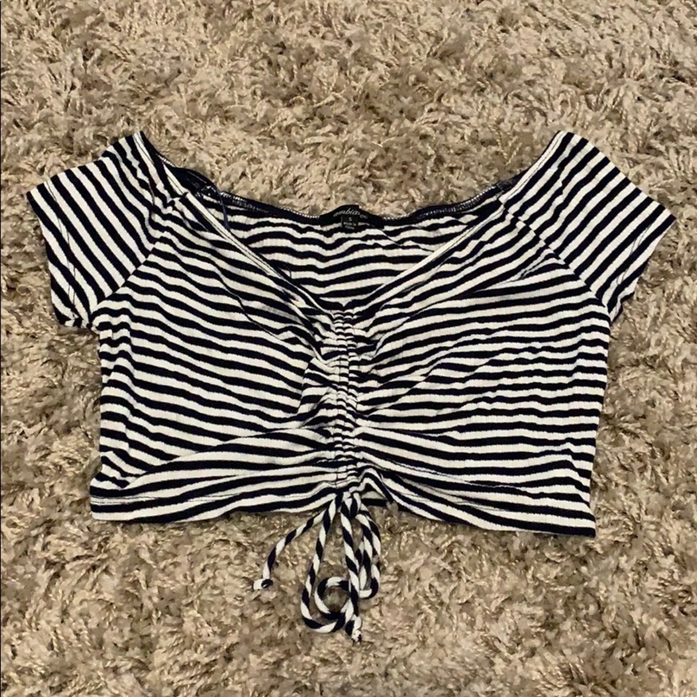 Stripes crop top